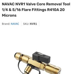 Navac valve core removal tool