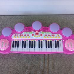 Princess Girl Voice Synthesizer Children's Musical Instrument Toy Keyboard Play