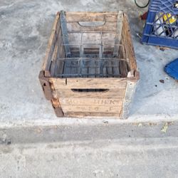 Home Antique Milk Crate 