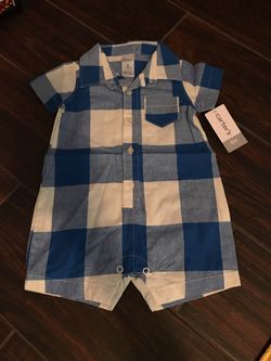 NWT 6 month Carters Romper