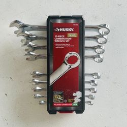 Husky SAE Combination Wrench Set (9-Piece)