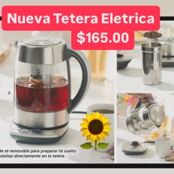 Nueva Tetera Eléctrica Para Te Y Café Capacidad 7 Tazas $165.00 Especial Princess House Ventas Finales 