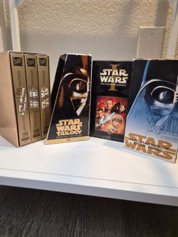Star Wars VHS Collection Lot