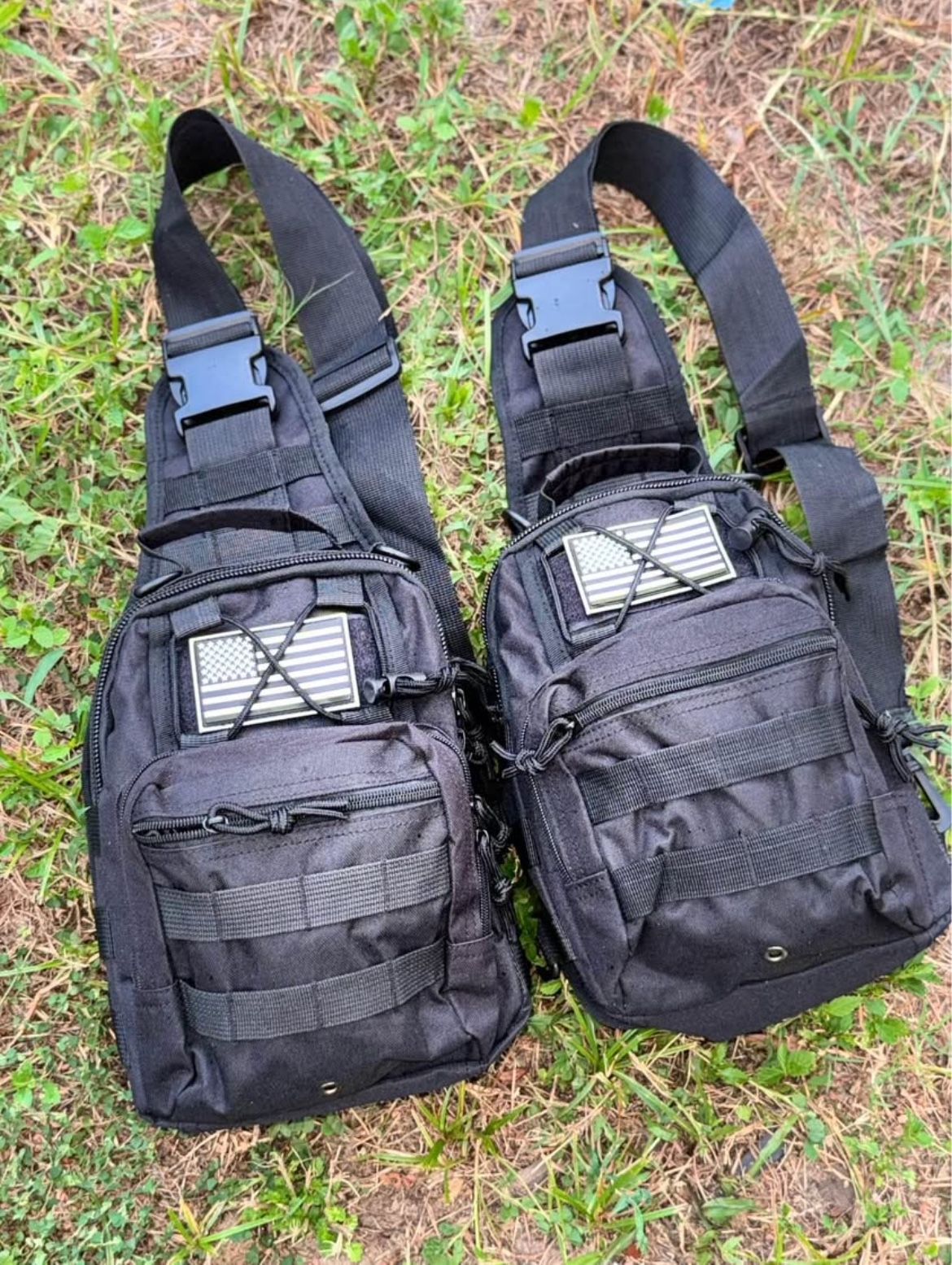 Double Black Shoulder Bag Carrier 💣💣⭐️🔥🔥🔥