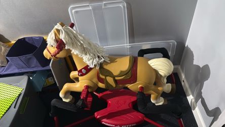Radio flyer rocking horse