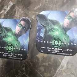 2011 Green Lantern Promo Promotional Movie Ad Buttons Pins