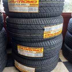 🔥🔥🚀225/60/R16 Nuevas Instaladas Y Balanceadas Garantizadas Por $310