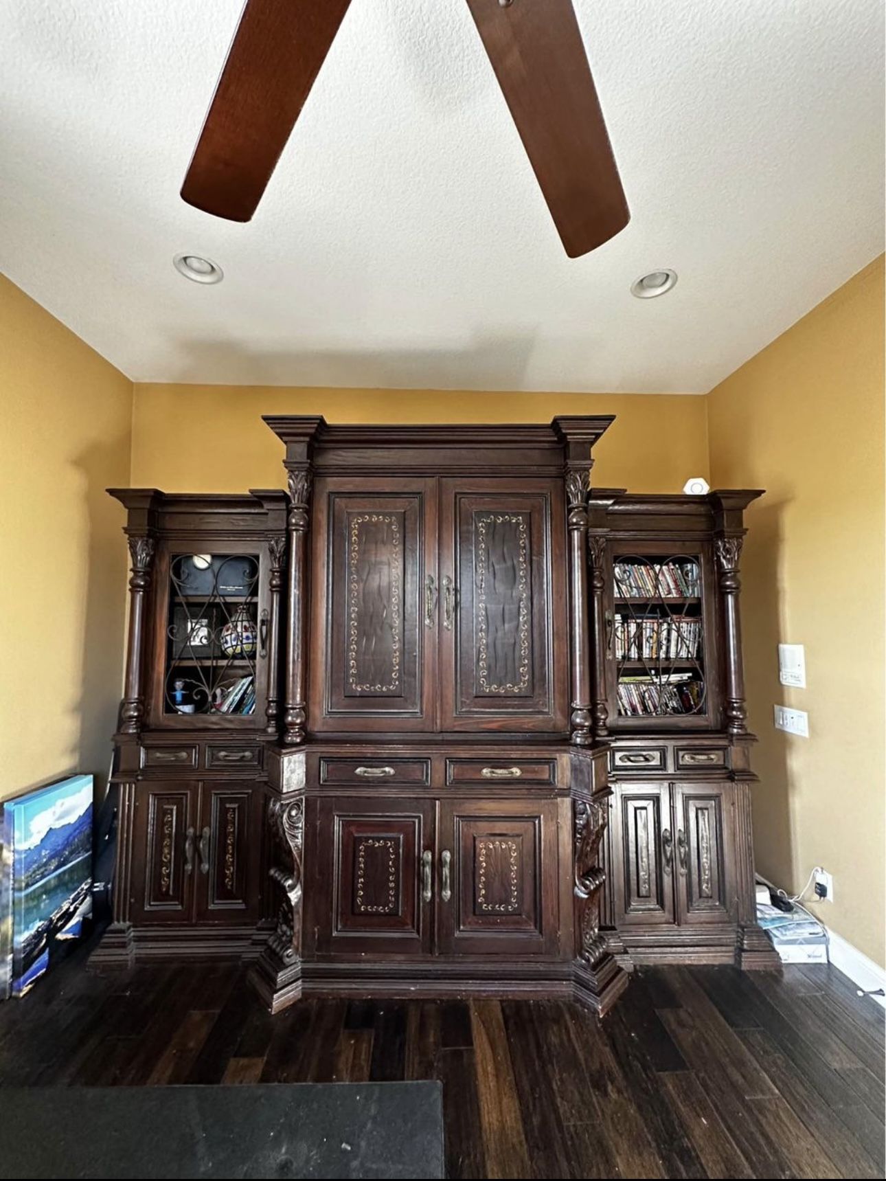 Handcrafted Entertainment Center