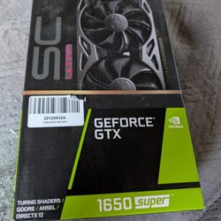 EVGA GeForce 1650 Super 4gb