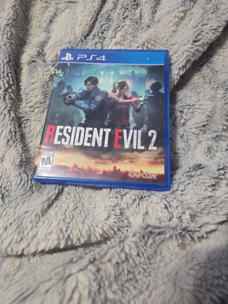 Resident Of Evil 2 With One Ps4 Controller
