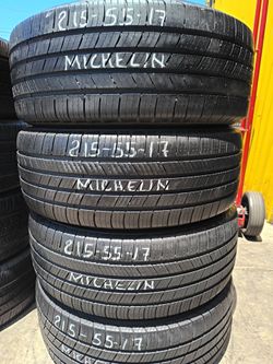 215/55/17 Michelin defender