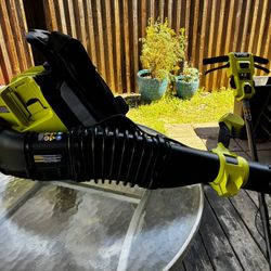 RYOBI 40V HP Brushless Whisper Series Cordless Battery Backpack Blower Tool Only