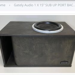 Gately 15 Inch Subwoofer Box