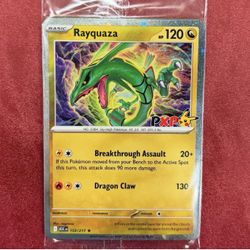 SEALED Pokemon XP Rayquaza TCG Card 153 World Championships San Francisco 2026