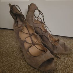 Vince Camuto Ankle Wrap Heels