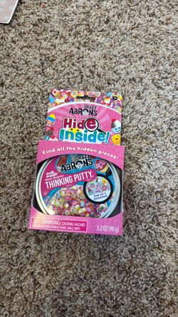 Aaron’s thinking putty
