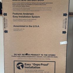 STORM DOOR! Open to negotiations