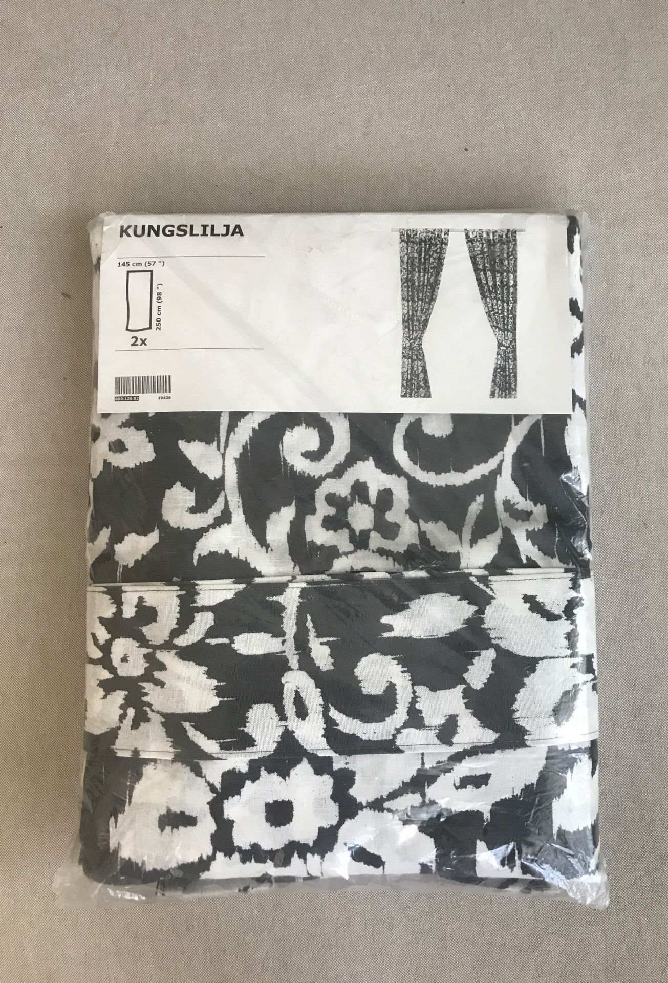 Ikea Kungslilja Curtains