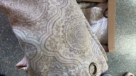 Blackout / thermal blocking 84” curtains (x 6)
