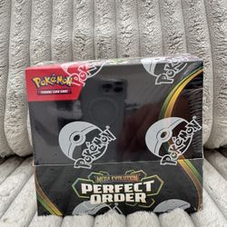 🚨🔥 POKÉMON MEGA EVOLUTION: PERFECT ORDER ELITE TRAINER BOX – FACTORY SEALED! 🔥🚨