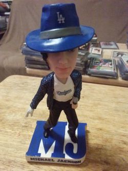 Custom Michael Jackson Bobblehead.