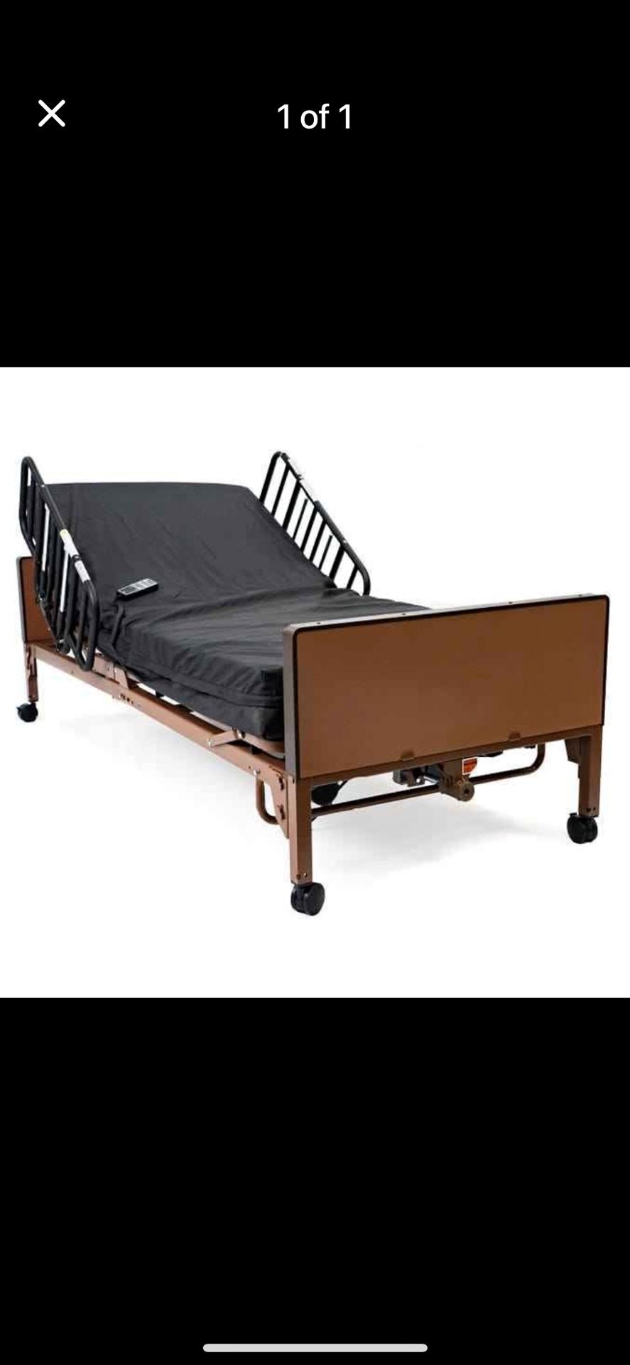 Invacare Adjustable Hospital Bed