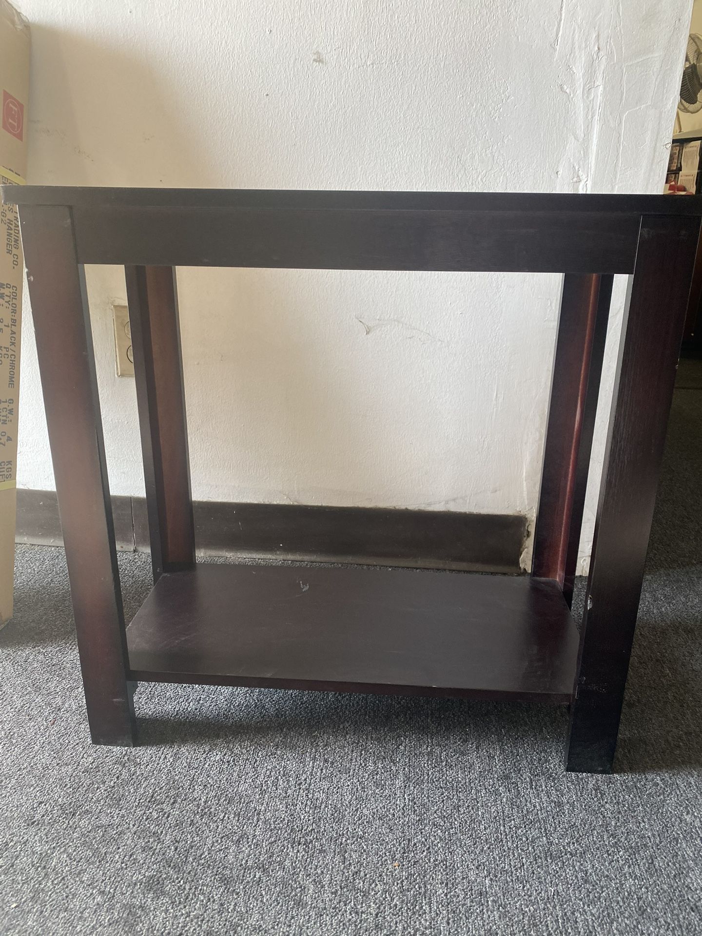 Wood Side Table