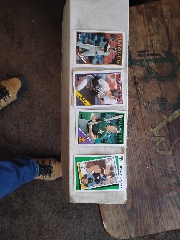 1988 Topps MLB Cards