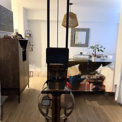 Almost New Walnut WaterRower Machine with Monitor