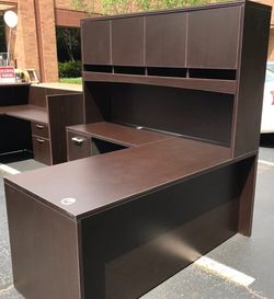 L shape office desk