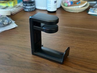 EURPMASK Rotating/Adjustable Clamp-on Headset Holder Hanger
