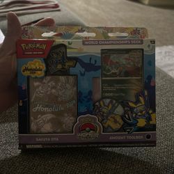 Honolulu 2024 World championships deck