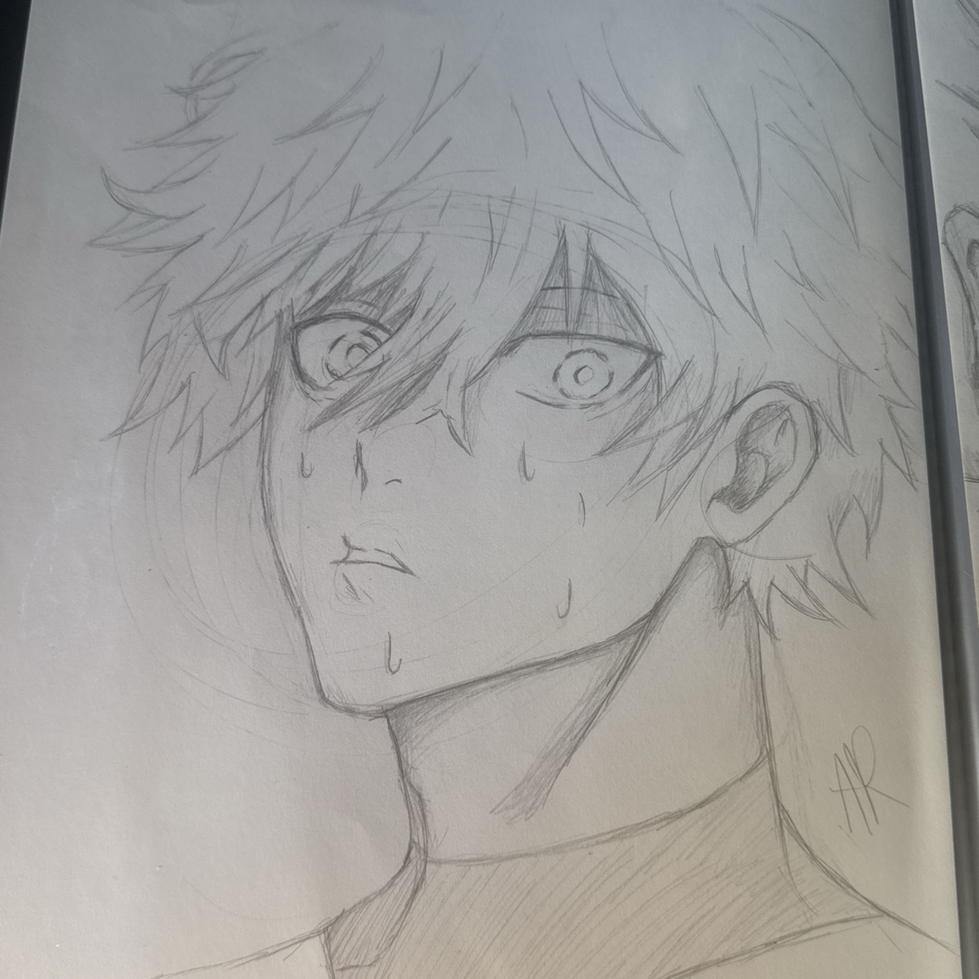 Nagi Seishiro Drawing