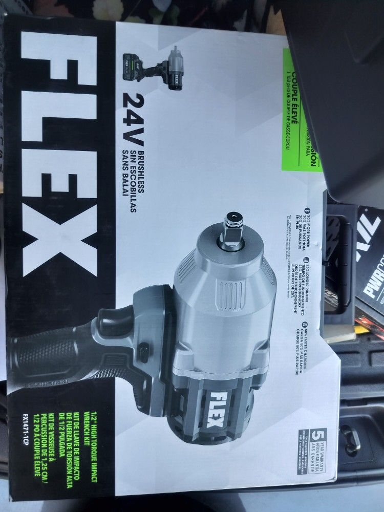 Flex High Torque Impact Wrench 1/2