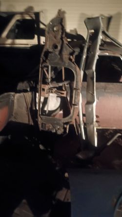 67 Chevelle front bumper rear bumper and radiator support