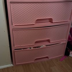Pink Storage Bin 