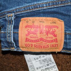 Dark blue. Levi jeans