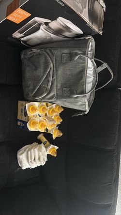 enfamil nero pro some new born diaper and diaper bag