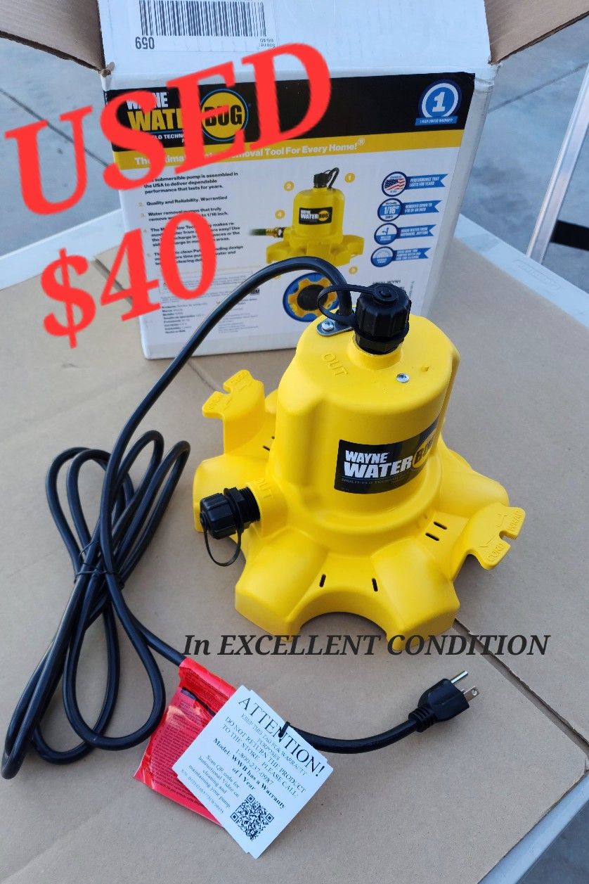 Wayne
Submersible Utility Pump