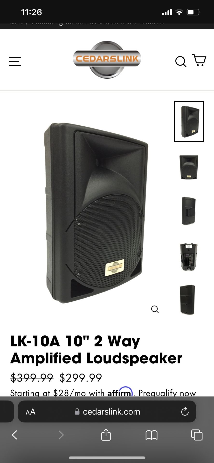 DJ Sound Equipment