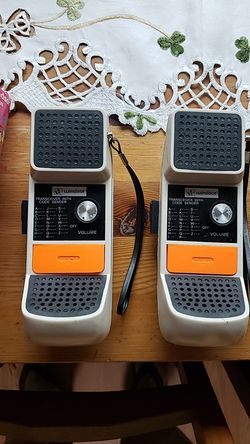 Walkie talkies