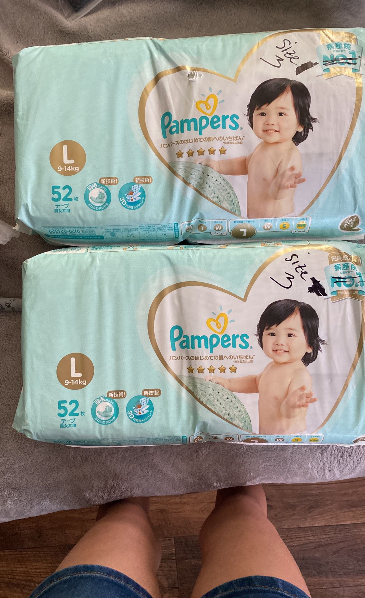 Pampers Baby Diapers Size 3