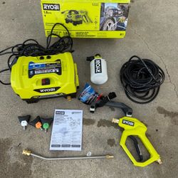 RYOBI 1200 PSI 1.8 GPM Cold Water Automotive High Flow Electric Pressure Washer Kit