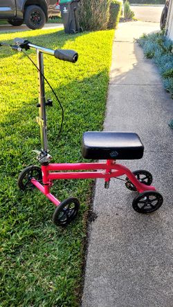KNEE ROVER 4 wheels, adjustable seat and handlebars