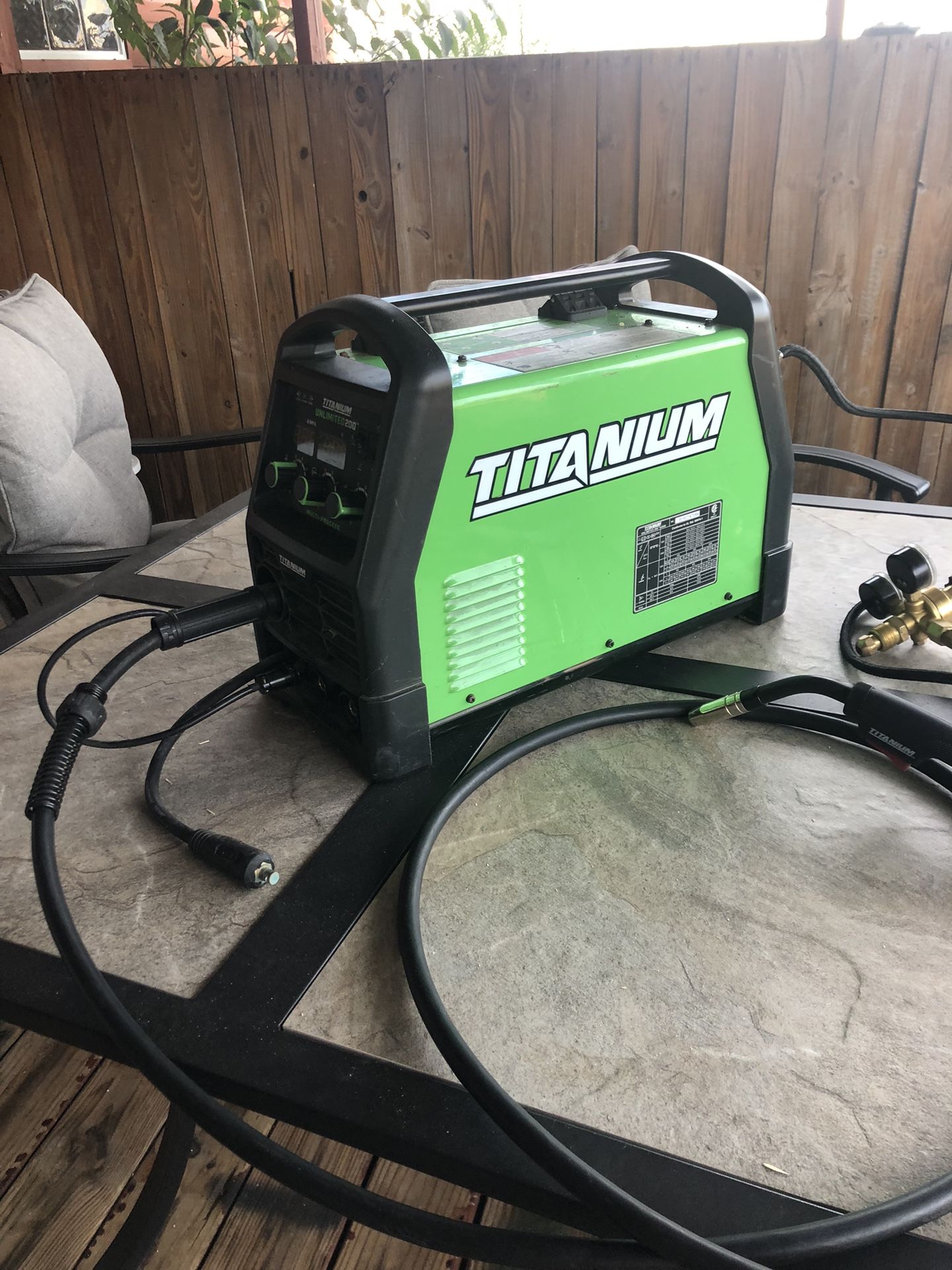 Titanium Unlimited 200 Multiprocess Welder – Lightly Used, Excellent Condition