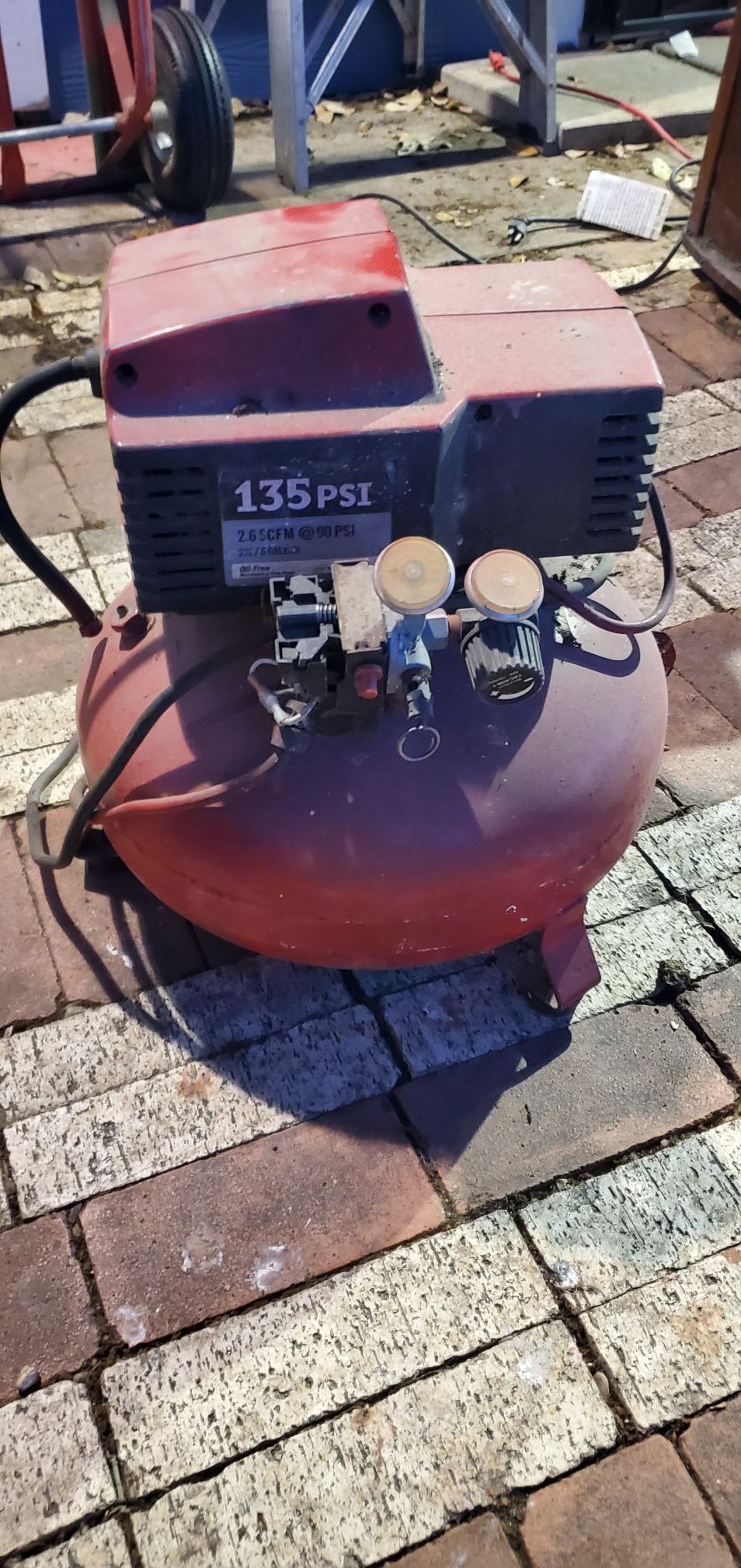 135 psi Compressor.