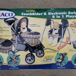 Graco Doll Play Set 8 In 1 Swing, Stroller And More