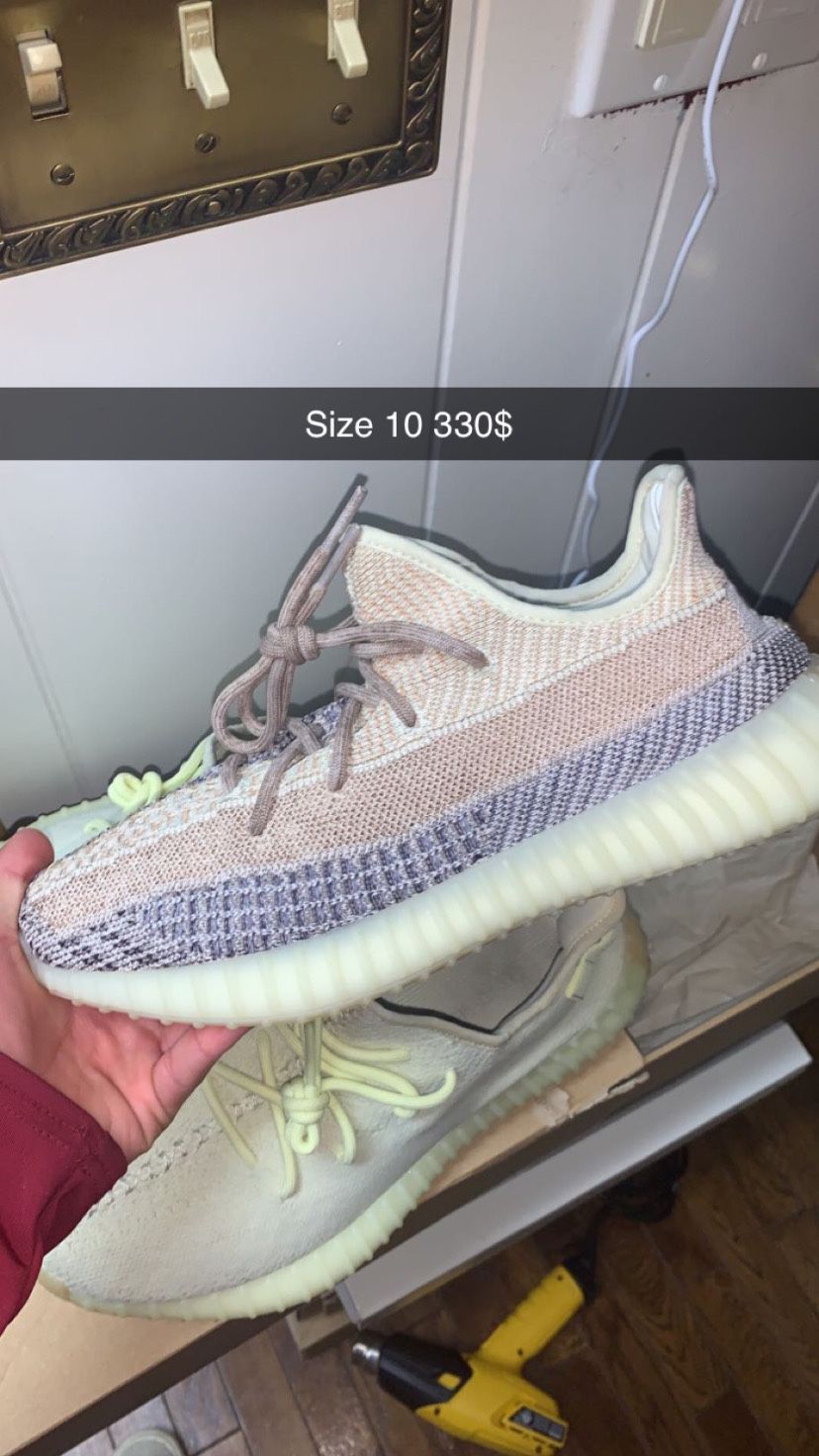 Yeezy Boost 350 V2 Ash Pearl Size 10