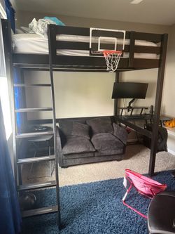 Bed and couch