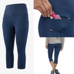 Women's Lightweight Pack Out Crops 19" Style #21990 Stone Blue Small 